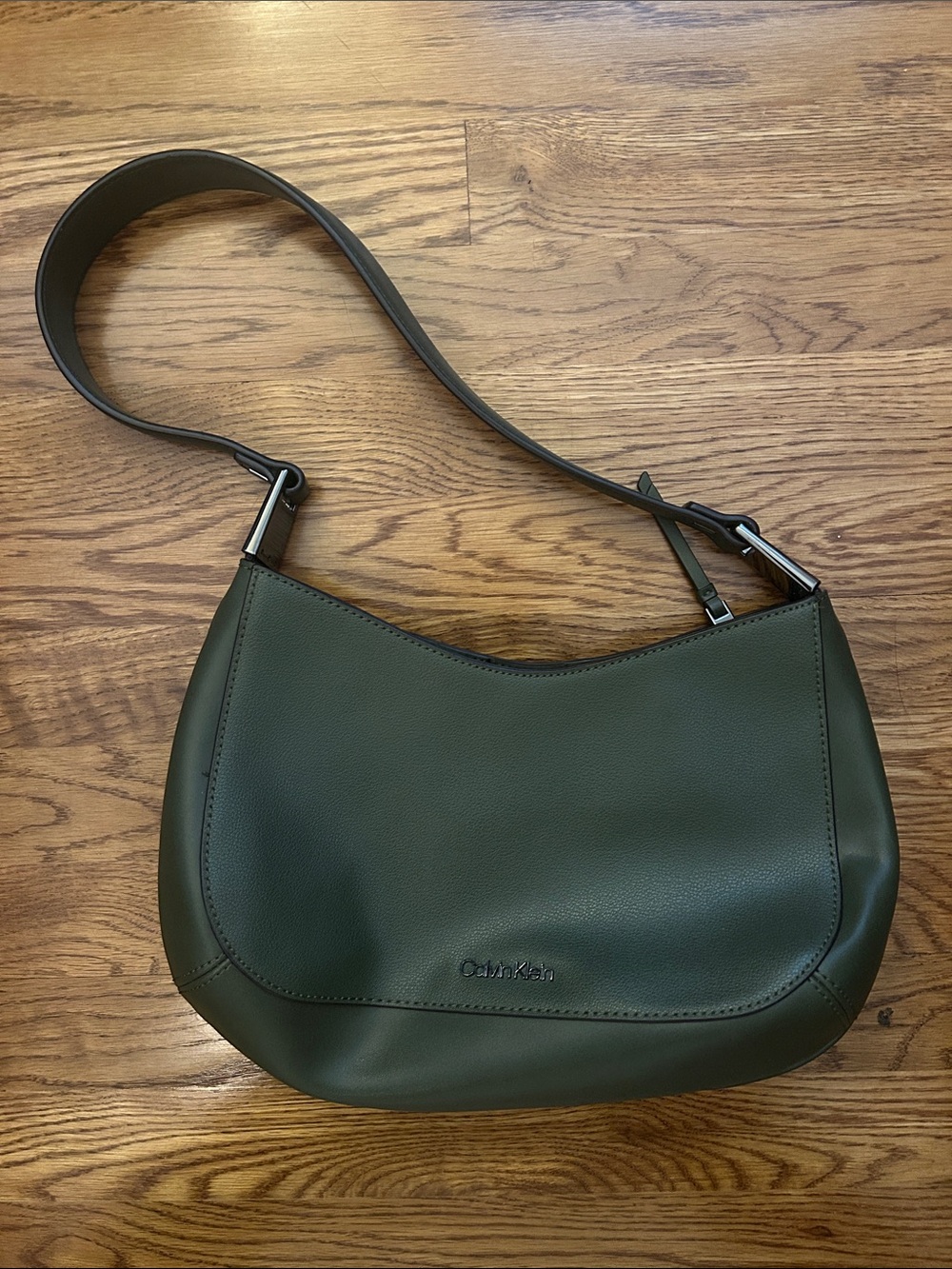 Calvin Klein Olive Green Shoulder Bag